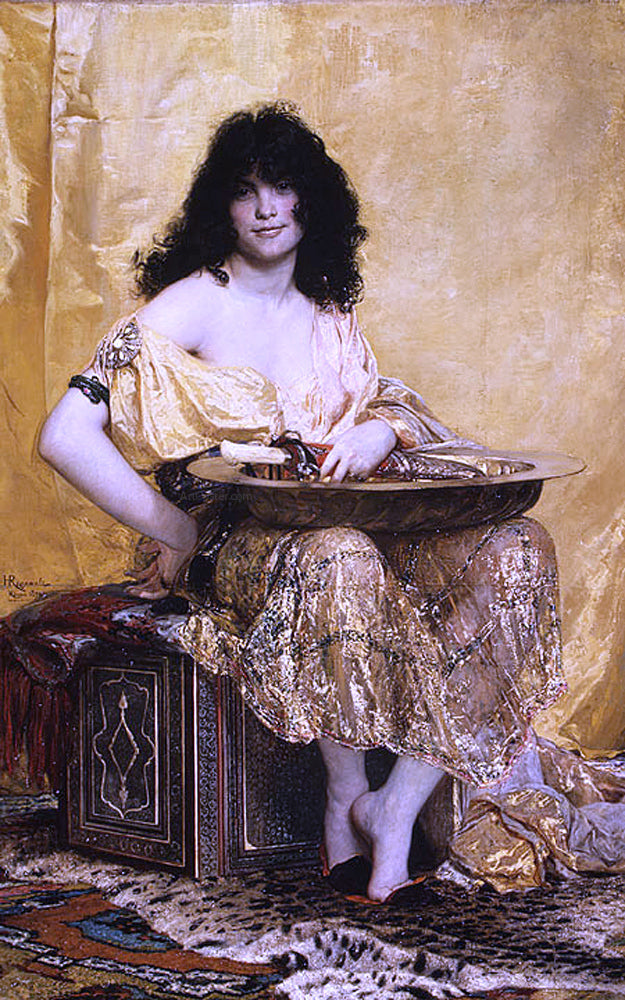  Henri Georges Regnault Salome - Canvas Print