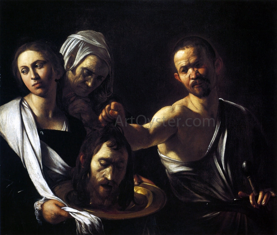  Caravaggio Salome with the Head of St. John the Baptist - Canvas Print
