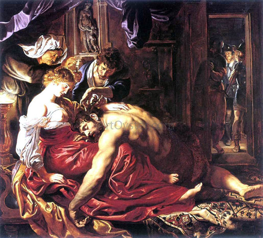  Peter Paul Rubens Samson and Delilah - Canvas Print