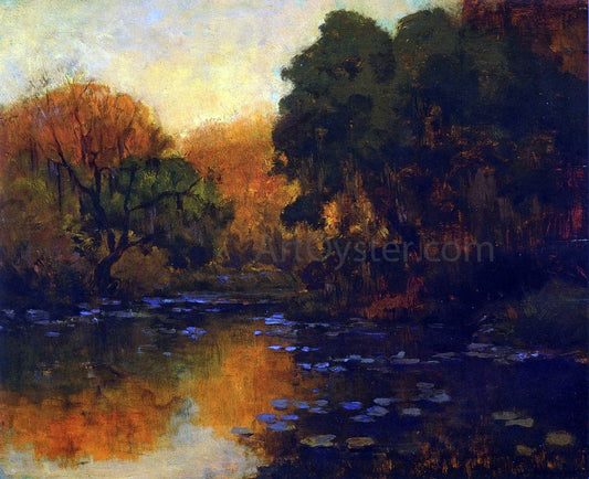  Julian Onderdonk San Antonio River - Canvas Print