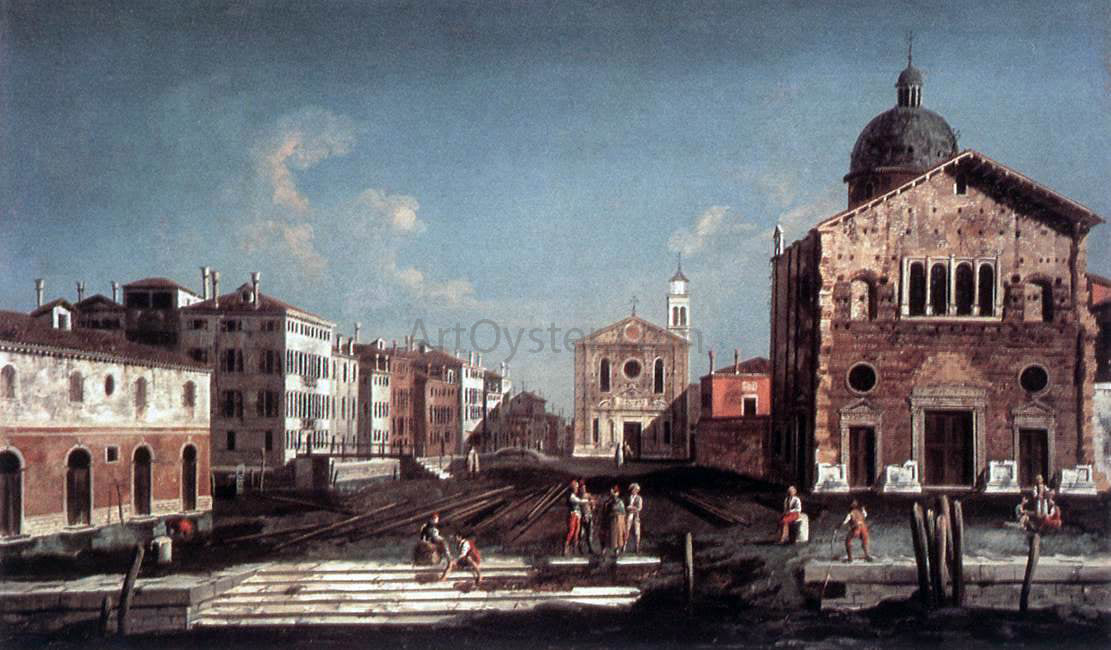  Francesco Albotto San Giuseppe di Castello - Canvas Print