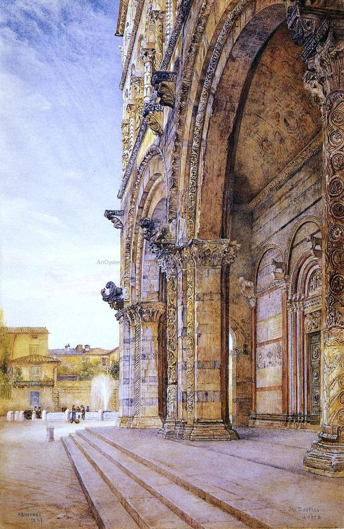  Henry Roderick Newman San Martino, Lucca - Canvas Print