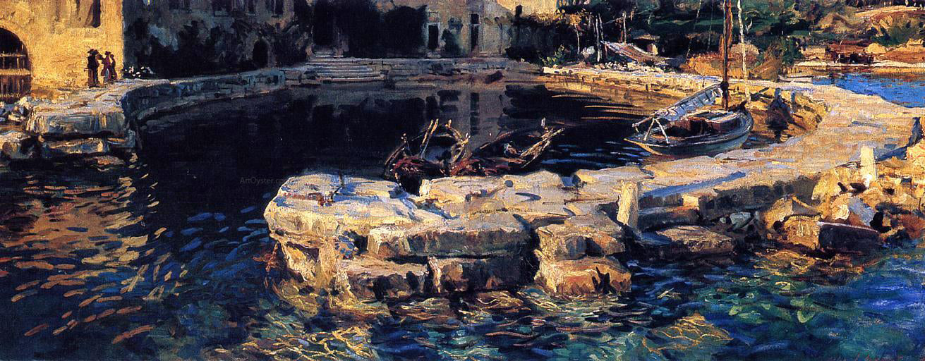  John Singer Sargent San Vigilio, Lake Garda - Canvas Print