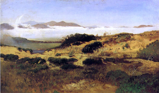  William Keith Sand Dunes and Fog, San Francisco - Canvas Print