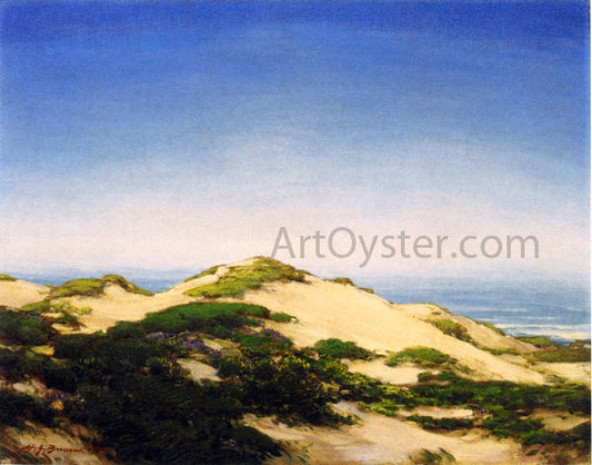  Henry Breuer Sand Dunes, Carmel - Canvas Print