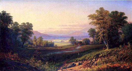  Henry Boese Scene near the Cherry Valley Mountains - Canvas Print
