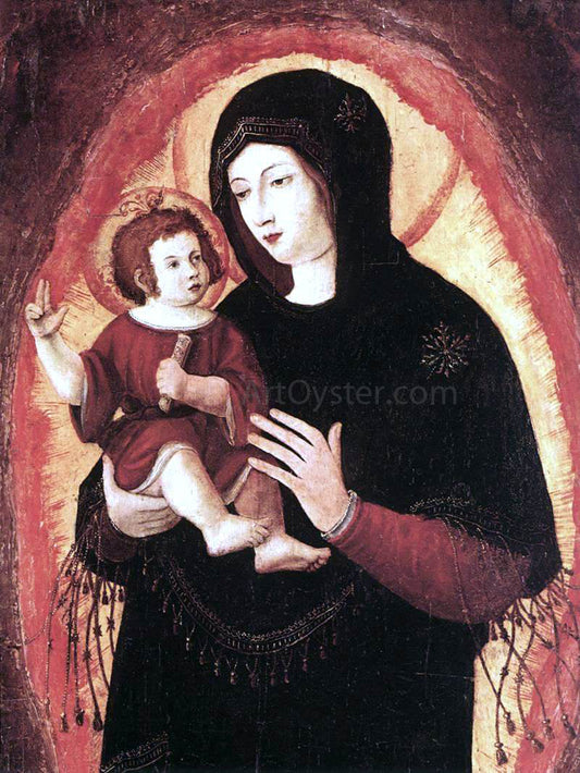  Denys Van Alsloot Schone Maria - Canvas Print