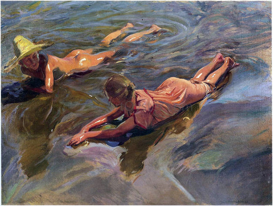  Joaquin Sorolla Y Bastida Sea Idyll - Canvas Print