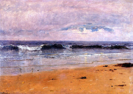  Thomas Worthington Whittredge Seascape - Canvas Print