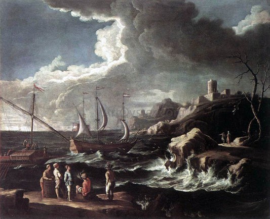  Luca Carlevaris Seascape - Canvas Print