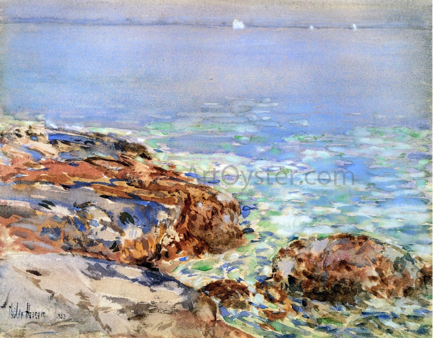  Frederick Childe Hassam Seascape, Isles of Shoals - Canvas Print