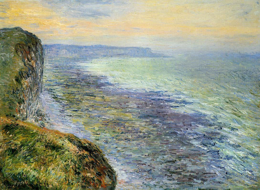  Claude Oscar Monet Seascape near Fecamp - Canvas Print