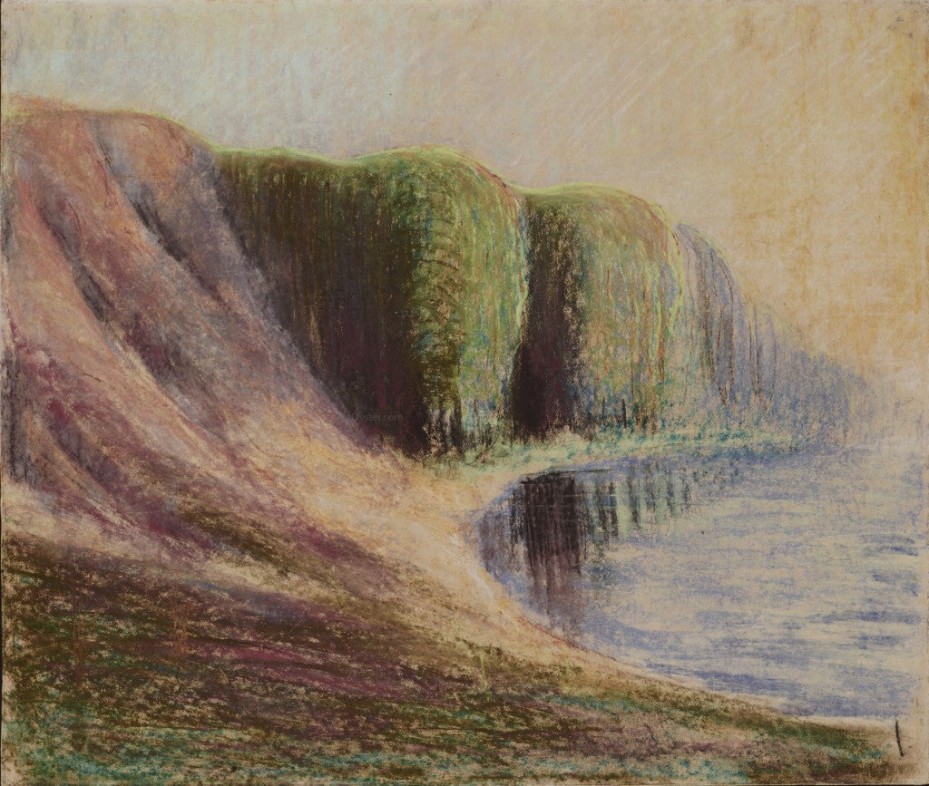  Mikalojus Ciurlionis Seashore - Canvas Print