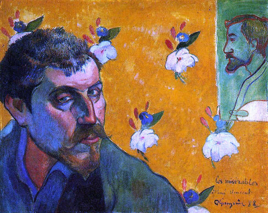  Paul Gauguin Self Portrait, Les Miserables - Canvas Print