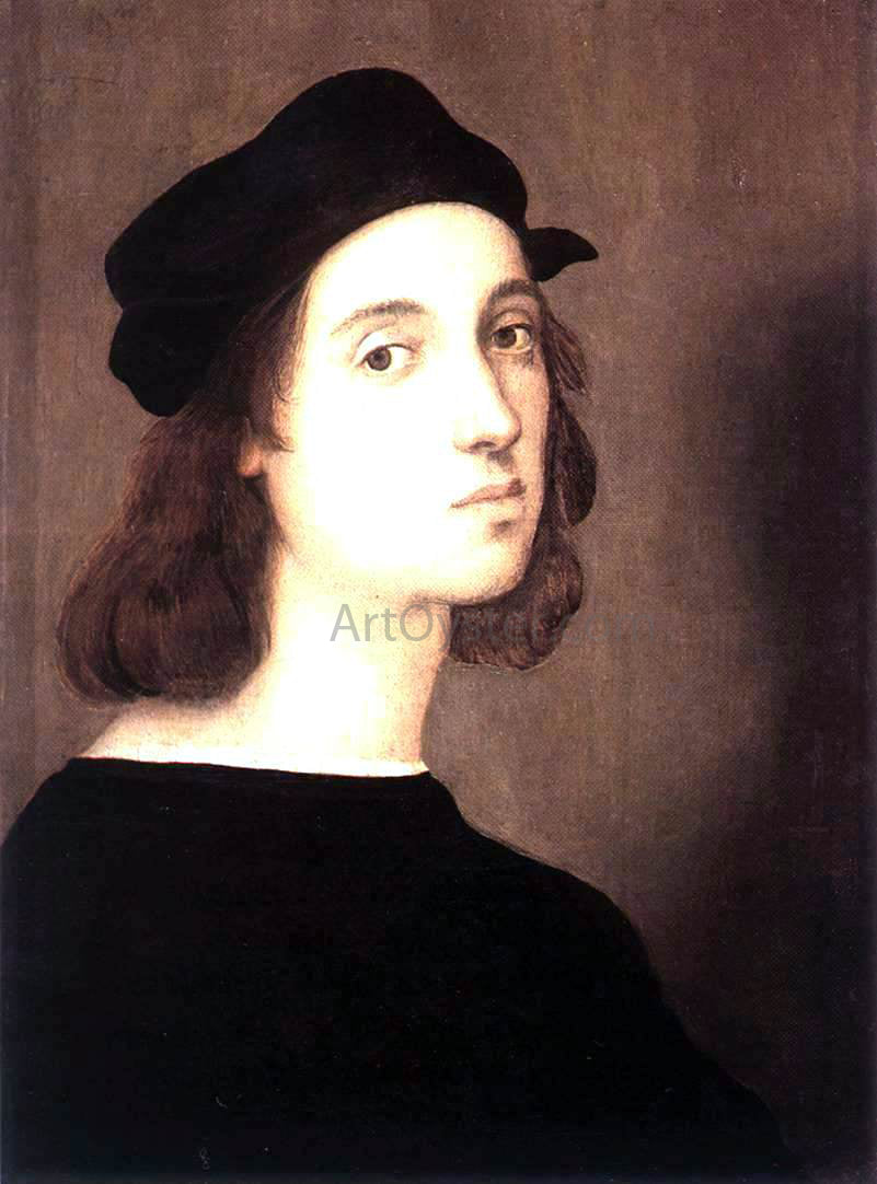  Raphael Self-Portrait - Canvas Print