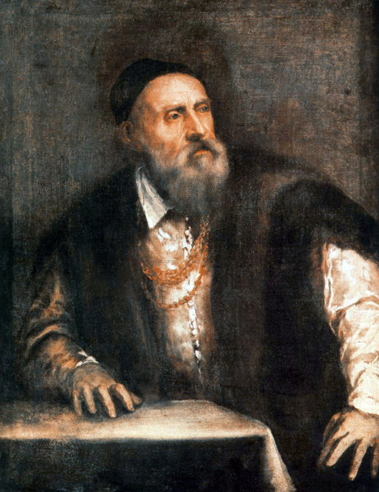  Titian Self-Portrait - Canvas Print