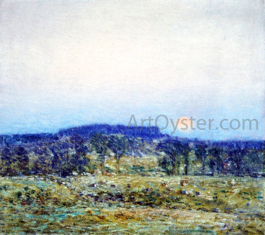  Frederick Childe Hassam September Moonrise - Canvas Print