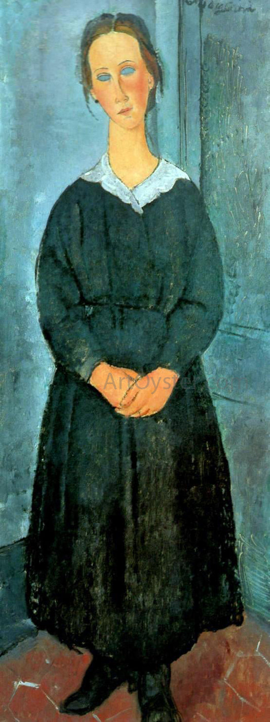  Amedeo Modigliani Servant Girl - Canvas Print