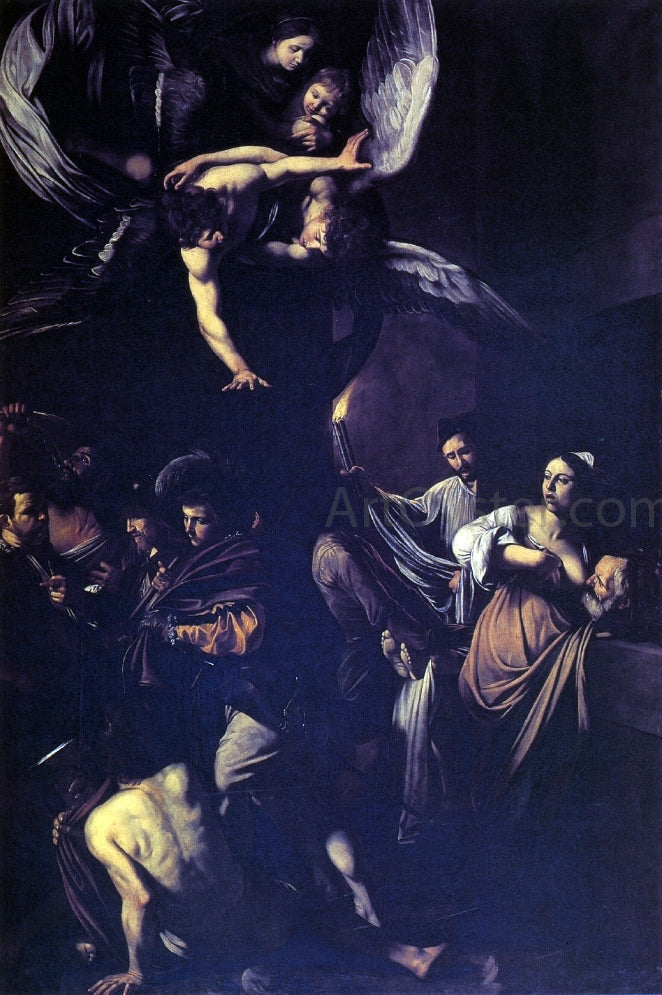  Caravaggio Seven Works of Mercy - Canvas Print