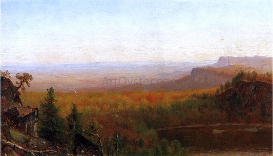  Thomas Worthington Whittredge Shawangunk Vista - Canvas Print