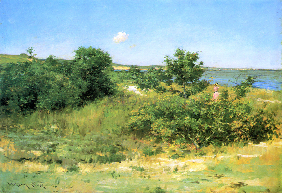  William Merritt Chase Shinnecock Hills, Peconic Bay - Canvas Print