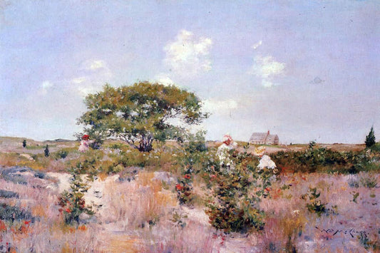  William Merritt Chase Shinnecock Landscape - Canvas Print