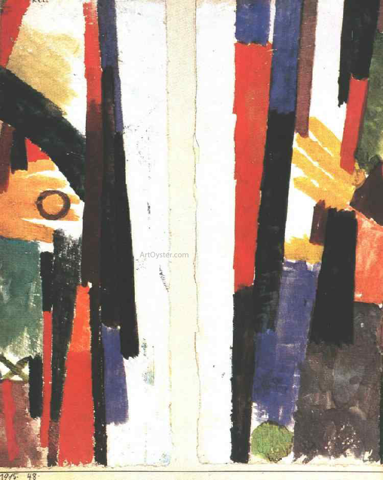  Paul Klee Side Panels for Anatomy of Aphrodite - Canvas Print