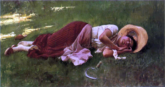  Frank Duveneck Siesta - Canvas Print