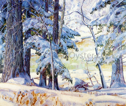  George Gardner Symons Silence and Evening Light - Canvas Print