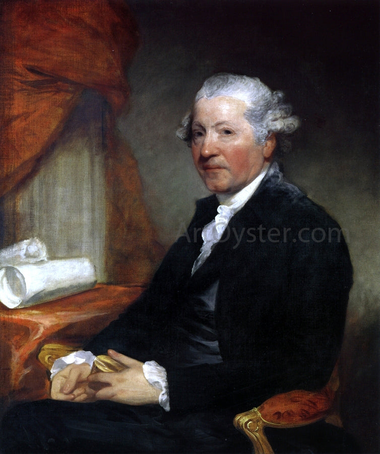  Gilbert Stuart Sir Joshua Reynolds - Canvas Print