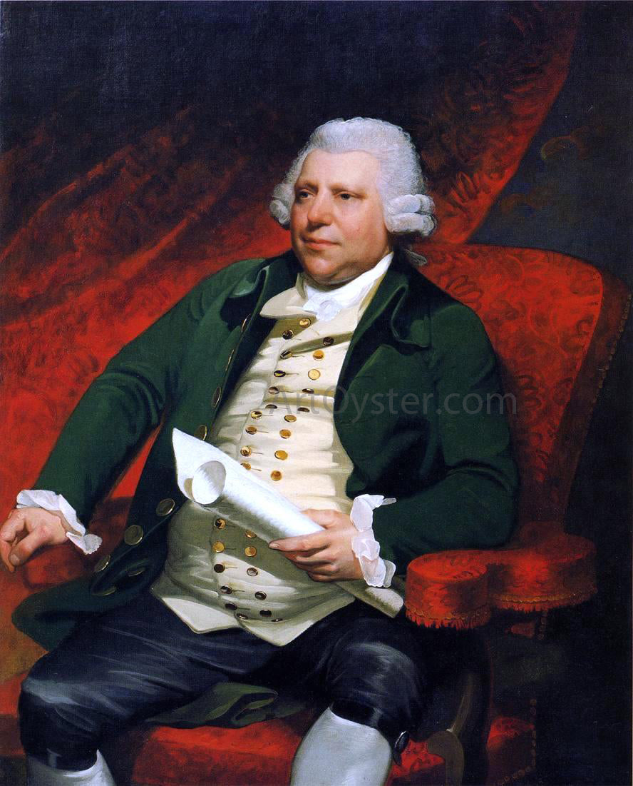  Mather Brown Sir Richard Arkwright - Canvas Print