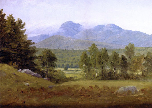  Sanford Robinson Gifford Sketch of Mount Chocorua, New Hampshire - Canvas Print