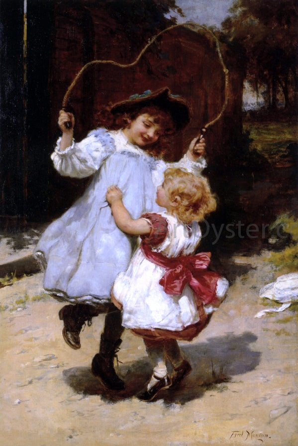  Frederick Morgan Skipping - Canvas Print