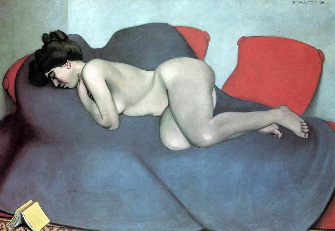  Felix Vallotton Sleep - Canvas Print