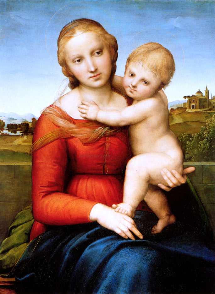  Raphael Small Cowper Madonna - Canvas Print