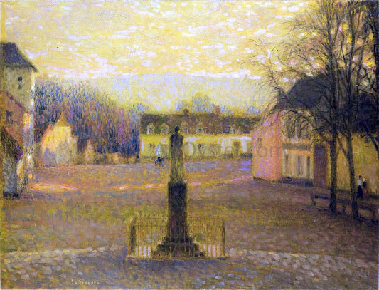  Henri Le Sidaner A Small Villa in Afternoon - Canvas Print