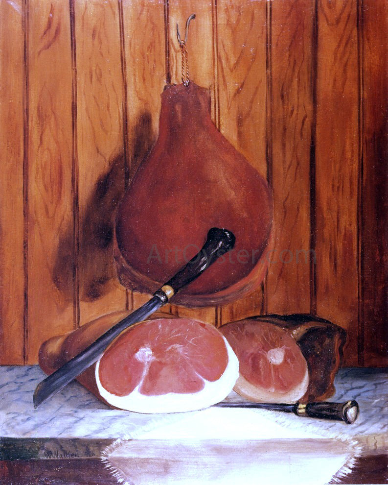  William Aiken Walker Smoked Ham at the Bonnie Crest Inn, North Carolina - Canvas Print