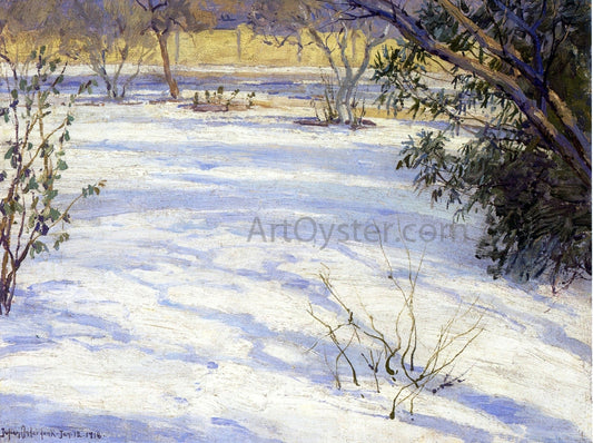  Julian Onderdonk Snow Scene - Canvas Print
