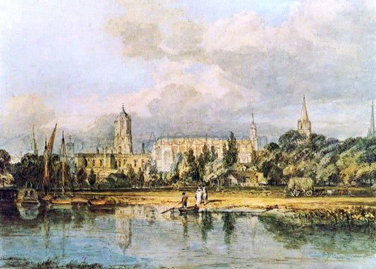  Joseph William Turner South View of Christ Church, etc., from the Meadows - Canvas Print