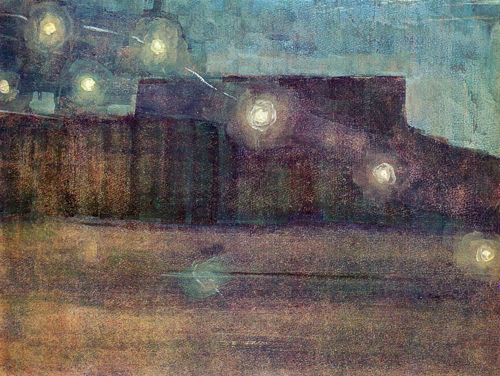  Mikalojus Ciurlionis Sparks II - Canvas Print