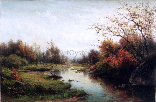  Hendrik-Dirk Kruseman Van Elten Sprangling Brook - Canvas Print