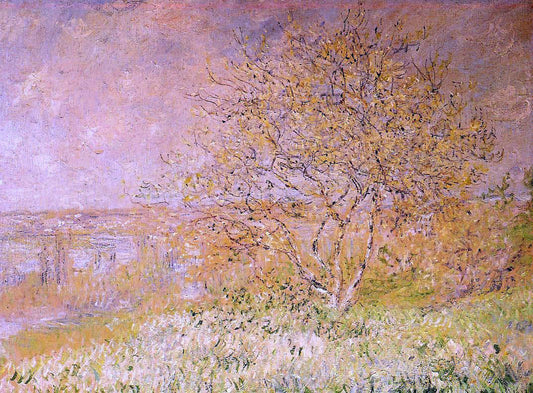  Claude Oscar Monet Spring - Canvas Print