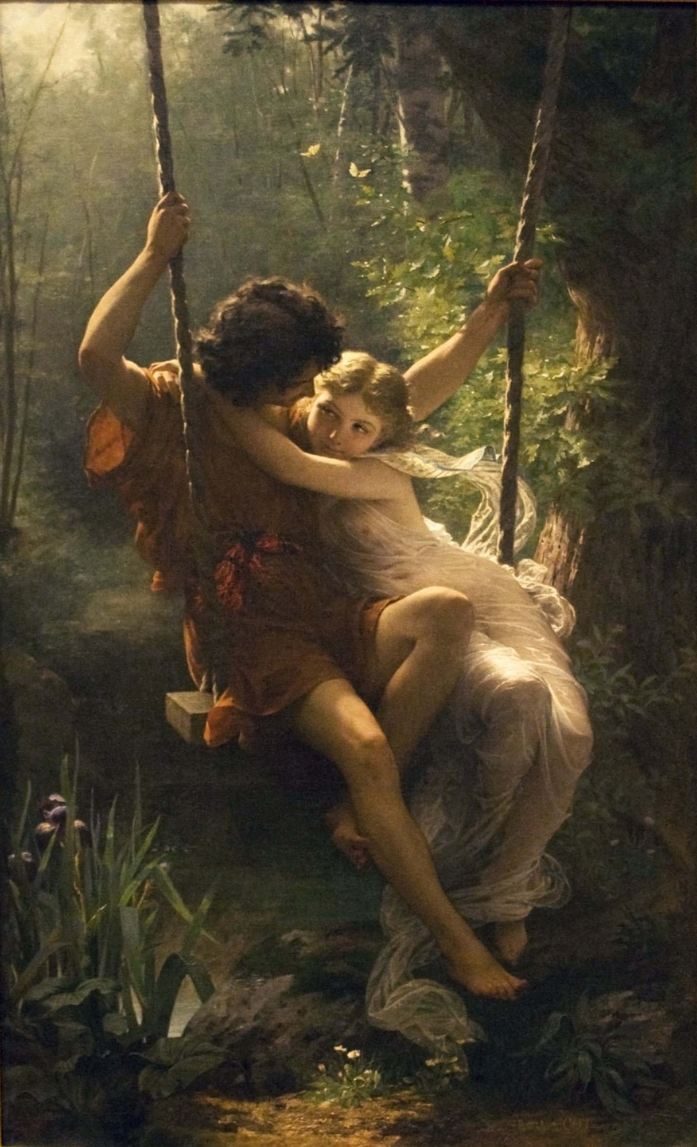  Pierre Auguste Cot Spring - Canvas Print