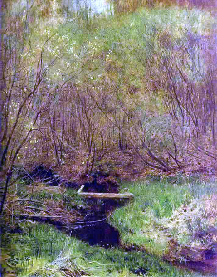  Isaac Ilich Levitan Spring in the Forest - Canvas Print