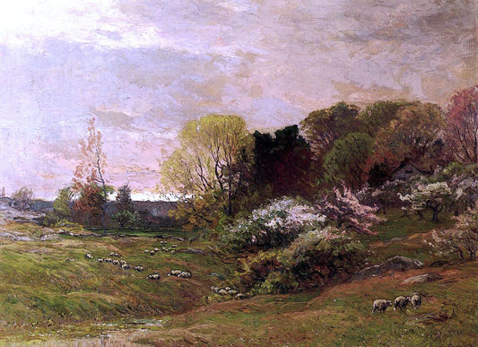  John Joseph Enneking Spring Morning - Canvas Print