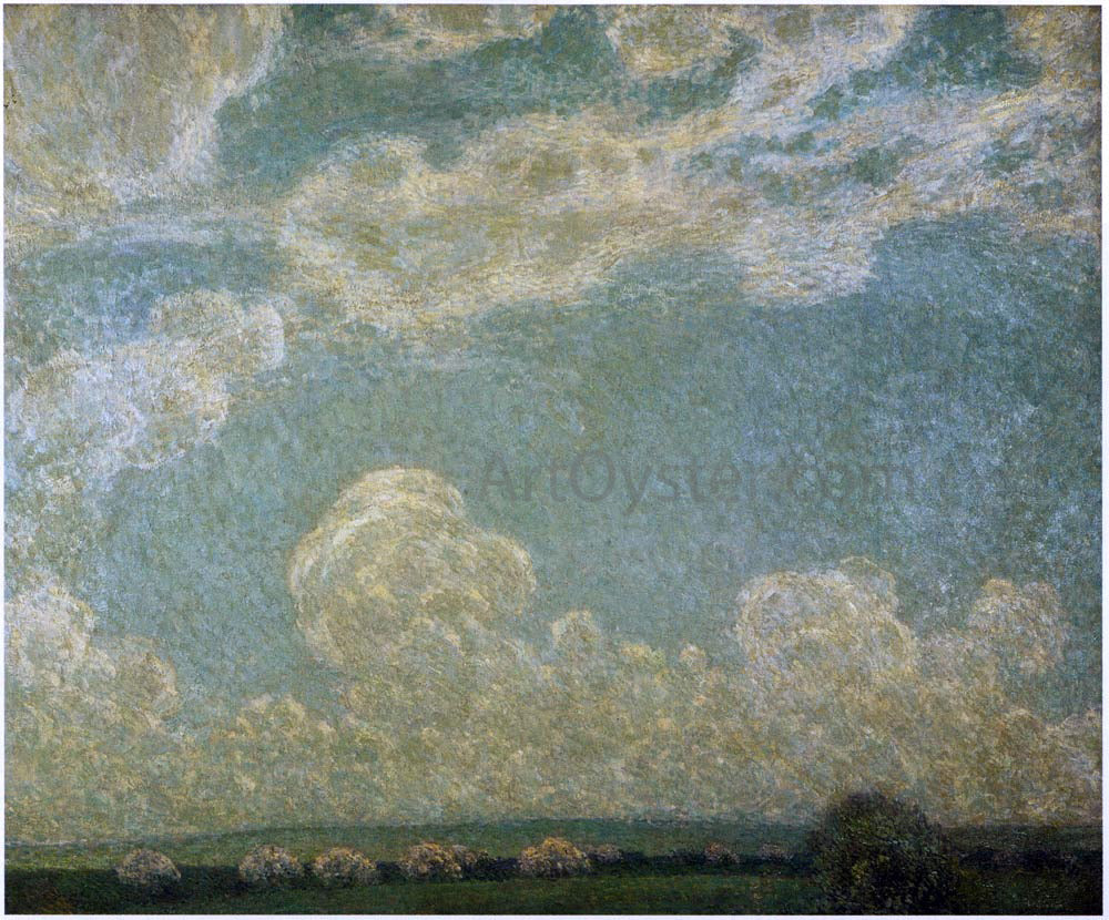  Henri Le Sidaner Spring Sky - Canvas Print