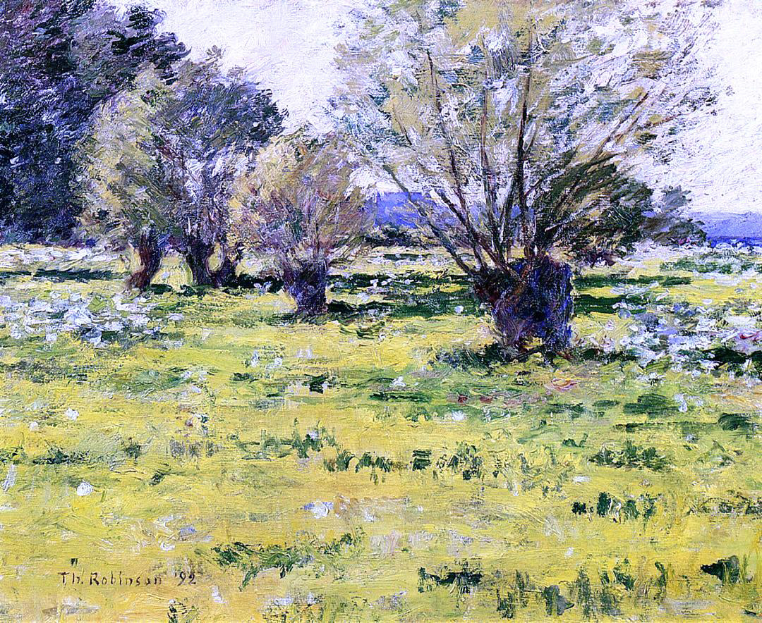  Theodore Robinson Springtime - Canvas Print