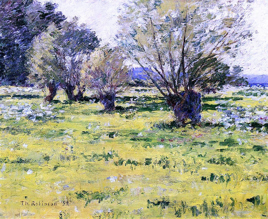  Theodore Robinson Springtime - Canvas Print
