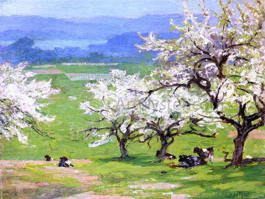  Edward Potthast Springtime - Canvas Print