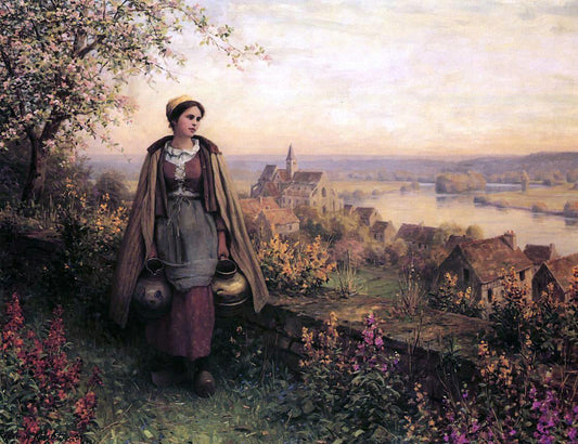  George Inness Springtime - Canvas Print